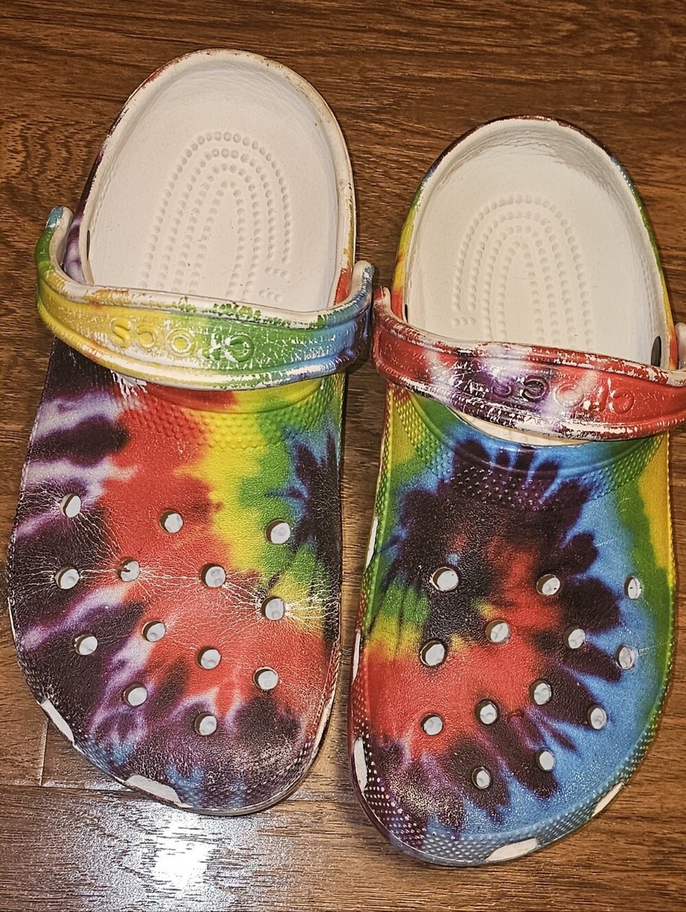 Tie-Dye Clogs